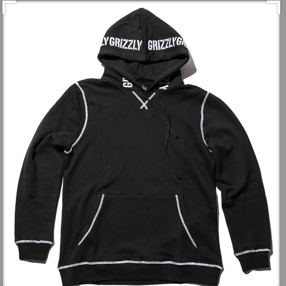 COPY - Black Grizzly Griptape Hoodie - Picture 1 of 5
